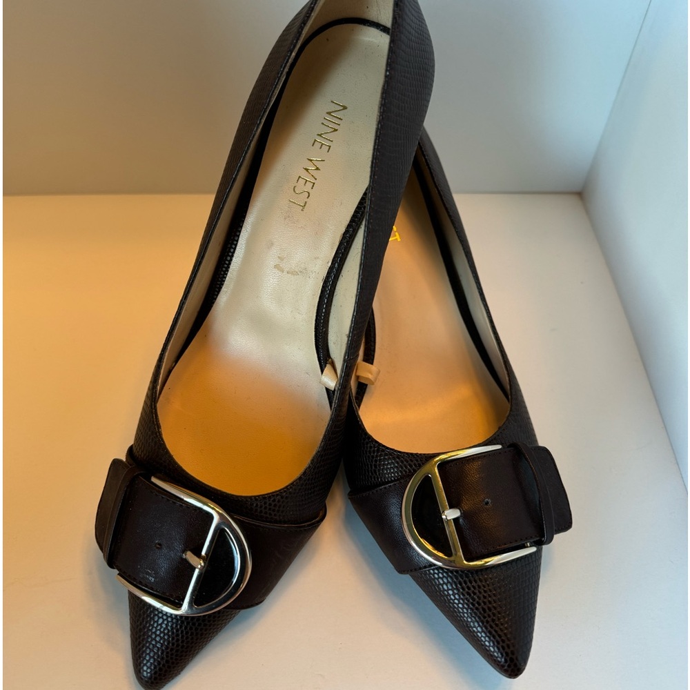 Nine West Brown heels